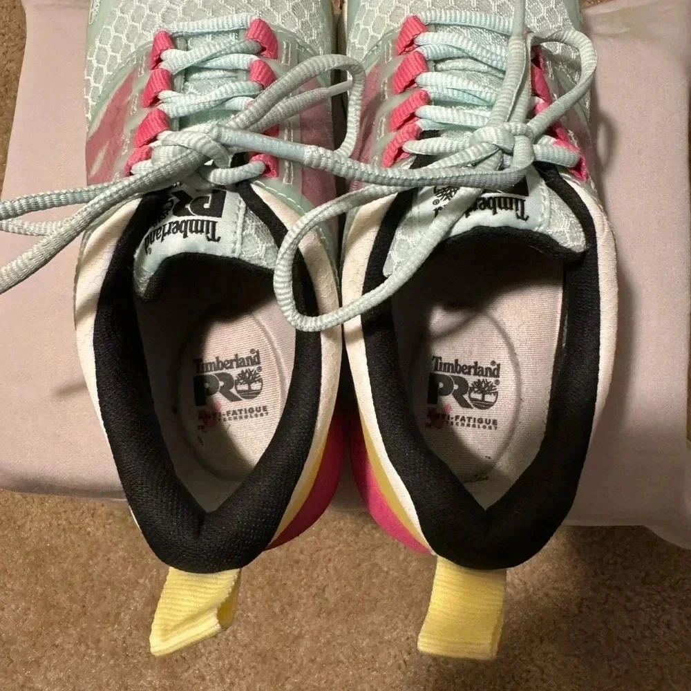 Timberland PRO Radius Composite Toe Sneakers, Multi, Women's Size 8.5